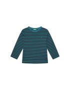 United Colors Of Benetton Bluza pentru baieti model cu dungi - albastru/bleumarin