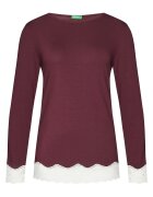 United Colors Of Benetton Camasa de pijama pentru femei bordo -