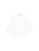 United Colors Of Benetton Camasa fete 5EW7CQ044 - Bumbac - Alb - Alb