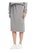 United Colors Of Benetton Fusta dama - 100% bumbac - gri