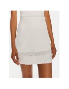 United Colors Of Benetton Fusta dama - 303801656 - Bumbac - Alb - Alb