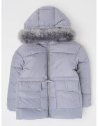 United Colors Of Benetton Geaca cu buzunare cu clapa - Gri cenusiu