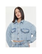 United Colors Of Benetton Geaca dama - 303801670 - Bumbac - Albastru - Albastru