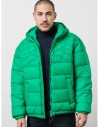 United Colors Of Benetton Geaca unisex cu gluga si aspect matlasat - Verde