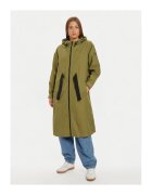 United Colors Of Benetton Jacheta dama - 304302619 - Bumbac/Nylon - Verde - Verde