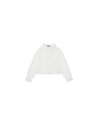 United Colors Of Benetton Jacheta fete 21AQCN060 - Lyocell - Alb - Alb