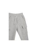 United Colors Of Benetton Pantaloni de trening baieti - Gri - 100% bumbac -
