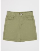 United Colors Of Benetton Pantaloni scurti cargo cu talie inalta - Kaki