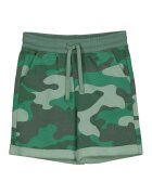 United Colors Of Benetton Pantaloni scurti cu imprimeu camuflaj - Verde