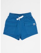 United Colors Of Benetton Pantaloni scurti cu snur si buzunare - Albastru inchis