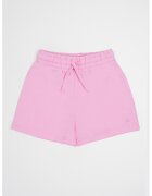 United Colors Of Benetton Pantaloni scurti cu snur si logo brodat - Roz