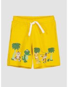 United Colors Of Benetton Pantaloni scurti de bumbac cu imprimeu - Galben sofran