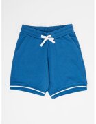 United Colors Of Benetton Pantaloni scurti de bumbac cu snur in talie - Albastru