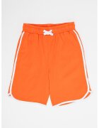 United Colors Of Benetton Pantaloni scurti de bumbac cu snururi - Coral