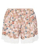 United Colors Of Benetton Pantaloni scurti de pijama dama - bej - floral