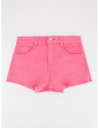 United Colors Of Benetton Pantaloni scurti din denim cu terminatii nefinisate - Roz