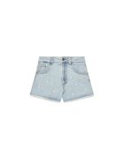 United Colors Of Benetton Pantaloni scurti din denim fete 4UTPC9049 - Bumbac/Lyocell - Albastru - Albastru