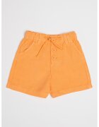 United Colors Of Benetton Pantaloni scurti din lyocell si in - Portocaliu
