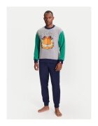 United Colors Of Benetton Pijama barbati 3JA44P02K - Poliester - Bleumarin/Gri - Gri/Bleumarin