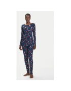 United Colors Of Benetton Pijama dama 3SUP3P03N - Bumbac - Bleumarin