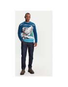 United Colors Of Benetton Pulover barbati 1244K108S - Lana/Nylon - Bleumarin - Bleumarin