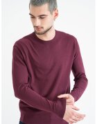 United Colors Of Benetton Pulover slim fit tricotat fin - Violet tyrian