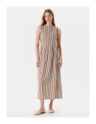 United Colors Of Benetton Rochie de vara dama 48I5DV0BK - Bumbac/In - Bej - Bej