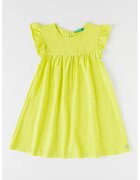 United Colors Of Benetton Rochie evazata de bumbac - Verde fistic
