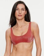 United Colors Of Benetton Sutien 304191107 - Nylon/Fibre metalice - Negru - Negru