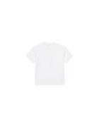 United Colors Of Benetton Tricou baieti 3F4JC10NN - Bumbac/In - Alb - Alb