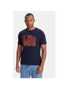 United Colors Of Benetton Tricou barbati 3I1XU10A4 - Bumbac - Bleumarin - Bleumarin