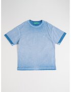 United Colors Of Benetton Tricou cu aspect deteriorat - Albastru