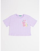United Colors Of Benetton Tricou cu imprimeu grafic - Fucsia/Lila