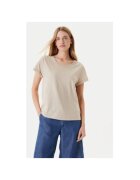 United Colors Of Benetton Tricou dama 3BVXD109F - Bumbac - Bej - Bej