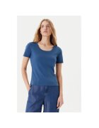 United Colors Of Benetton Tricou dama 3GA2D1066 - Bumbac - Bleumarin - Bleumarin