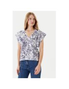 United Colors Of Benetton Tricou dama 3SEBD10AE - Bumbac - Albastru - Albastru