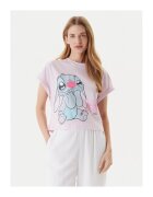 United Colors Of Benetton Tricou dama Benetton multicolor - Roz