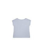 United Colors Of Benetton Tricou fete 3I1XA105X - Bumbac organic - 74 CM - Albastru
