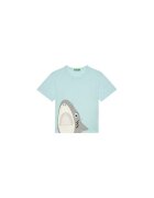 United Colors Of Benetton Tricou pentru baieti 3I1XG10JL - Bumbac organic - Albastru - Albastru