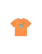 United Colors Of Benetton Tricou pentru baieti 3JERG10JQ - Bumbac - Portocaliu - Portocaliu