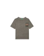 United Colors Of Benetton Tricou pentru baieti 3PCMC10N7 - Bumbac - Gri - Gri