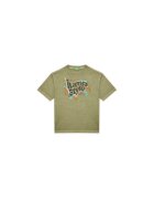 United Colors Of Benetton Tricou pentru baieti 3PCMC10N7 - Bumbac - Verde - Verde