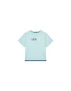 United Colors Of Benetton Tricou pentru baieti 3SLUG10JF - Bumbac - Albastru - Albastru
