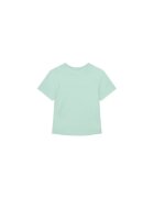 United Colors Of Benetton Tricou pentru baieti - bumbac organic - verde - Verde
