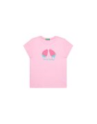 United Colors Of Benetton Tricou pentru fete 3JERG10J3 - Bumbac - Roz - Roz
