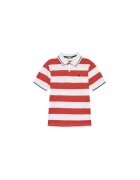 United Colors Of Benetton Tricou Polo baieti 39QAC301T - Bumbac - Rosu - Rosu