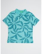 United Colors Of Benetton Tricou polo cu imprimeu grafic - Verde