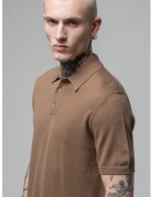 United Colors Of Benetton Tricou polo cu model uni - Kaki