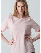United Colors Of Benetton Tricou relaxed fit de bumbac - Roz pal