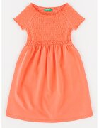 United Colors of Benetton Underwear Rochie de plaja cu insertii elastice - Coral